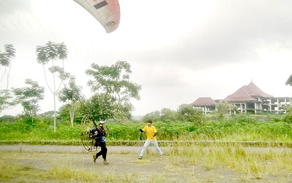 Adi Ayangsyah: Alhamdulillah, Paramotor Bisa Punya Venue Latihan