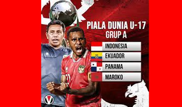 Hasil Drawing Piala Dunia U-17, Indonesia di Grup Lunak?