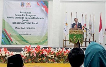 Dedi Irawan Terpilih Pimpin KONI Pesisir Barat 2026–2030, Siap Tingkatkan Prestasi Olahraga Daerah
