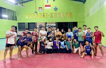 Ikuti Empat Nomor, Kabaddi Lampung Bidik Dua Emas Di Kejurnas 2026