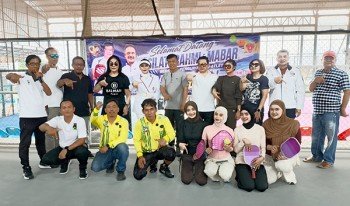 Silaturahmi Dan Mabar Pickleball, Ini Pesan Ketum PB IPF Nazaruddin