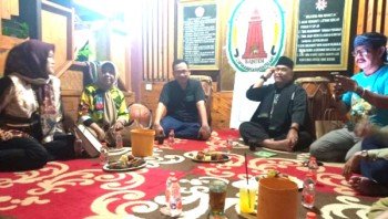 Ketua Pendekar Banten Sambut Delegasi KONI Lampung
